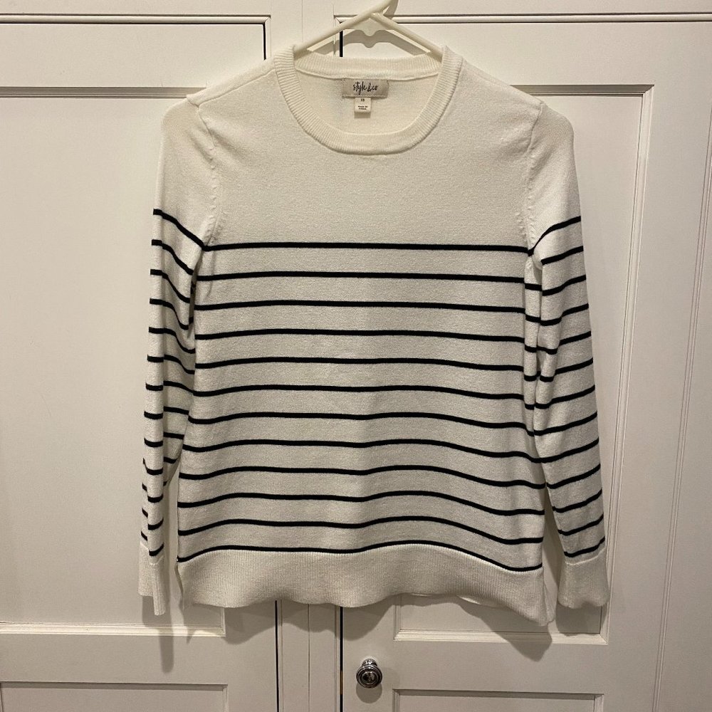 Style & Co Women's Striped Sweater - Size XS